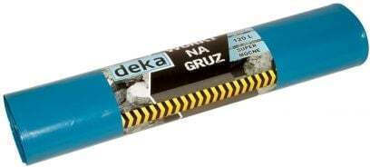 DEKA nuts Săculeți de Gunoi pentru Moloz Capacitate 120lt Albastru