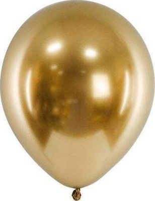Partydeco Gold Glossy Balloons 30cm 50pcs