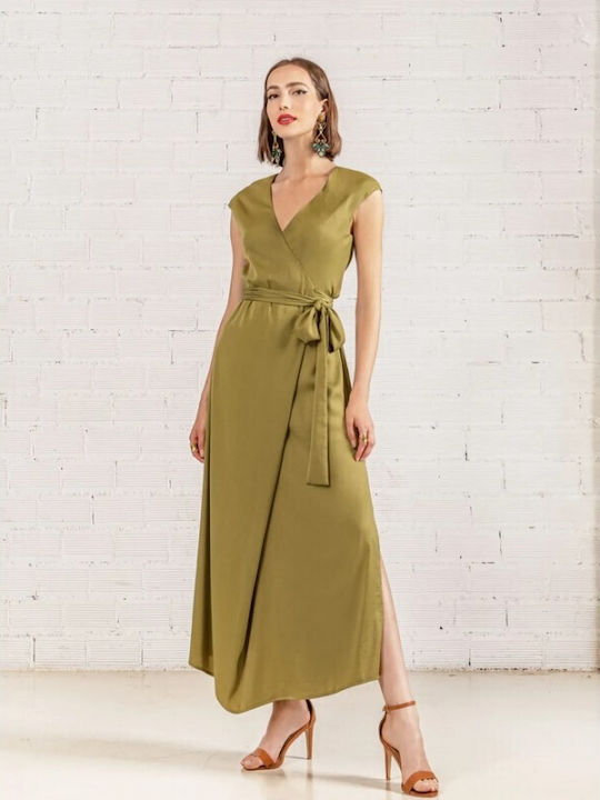 Moutaki Kleid Olive