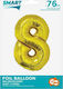 Godan Foil Ball Number 8 Smart Smart 76cm