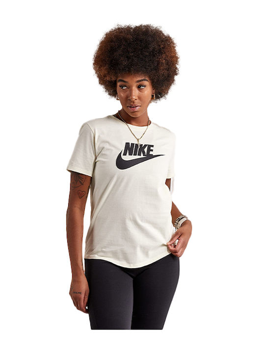Nike Γυναικείο Αθλητικό T-shirt Κίτρινο