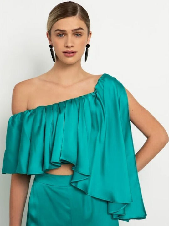 Toi&Moi Damen Crop Top Emerald