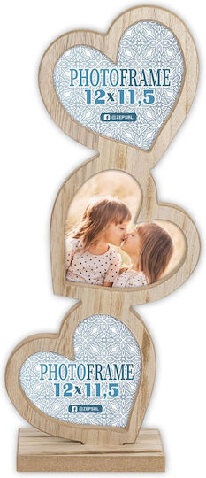 ZEP Wooden Photo Frame with Brown Frame