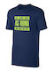 Sportarena T-shirt Navy Μπλε