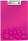 Leitz Wow Double Clipboard Pp Metallic Pink