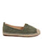 Pentavras Women's Fabric Espadrilles Khaki