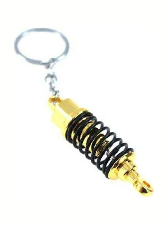 Mtuning Gold Threaded Shock Absorber Keyring