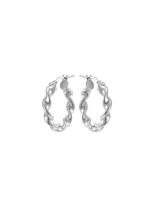 Vogue Earrings Hoops made of Silver