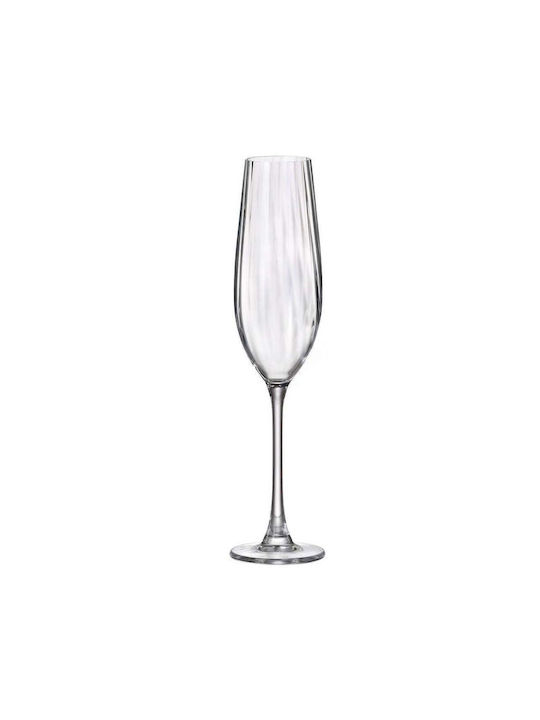 Bormioli Rocco Glass Champagne made of Glass in White Color Goblet 260ml 1pcs