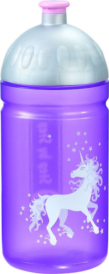 Baby Water Bottle Step By Step Unicorn 500ml Purple