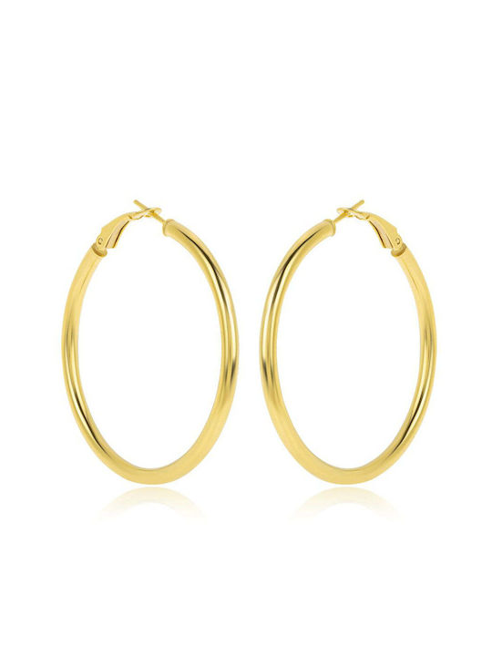 Jools Earrings Hoops made of Silver Gold Plated