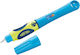 Pelikan Pen Griffix Lefties Neon Fresh Blue Colour 1 Pattern Blister Pack
