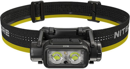 NiteCore Επαναφορτιζόμενος Φακός Κεφαλής LED IP68 με Μέγιστη Φωτεινότητα 1700lm
