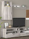Дневна телевизионна единица No 31 Нов орех W150xD44xH36см Lrtv31ka