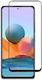 Nuglas 5D Full Face Tempered Glass Μαύρο (Redmi 12C)