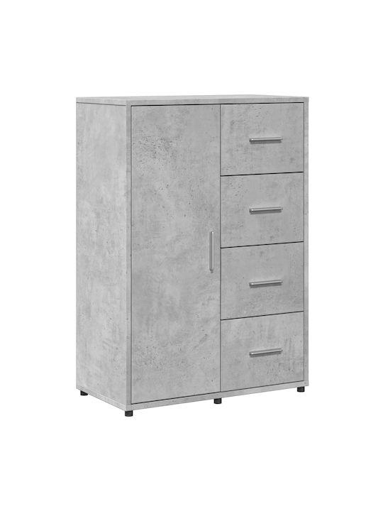 Sideboard Wooden Gray 60x31x84cm