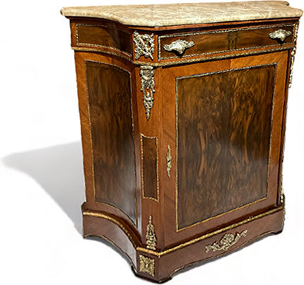 Μπουφές Ξύλινος Μπεζ 110x40x113cm