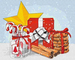 Painting By Numbers Christmas Package 40x50cm Painting By Numbers Christmas Package 40x50cm