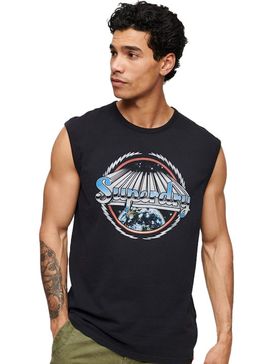 Superdry Rock Graphic Band T-shirt Black