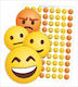 Learnhow Motivational Stickers Emojis 88 Pcs