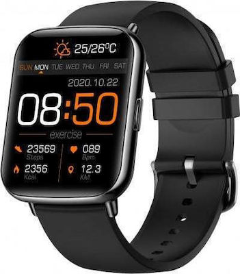 Senbono X27 Smartwatch με SIM (Μαύρο)