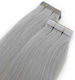Seamless1 Aufkleber Erweiterung mit Echthaar in Silber Farbe 55cm Fox Ultimate Range 20Stück