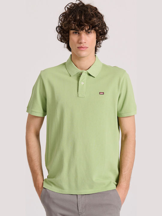 Funky Buddha Polo T-shirt Light Green