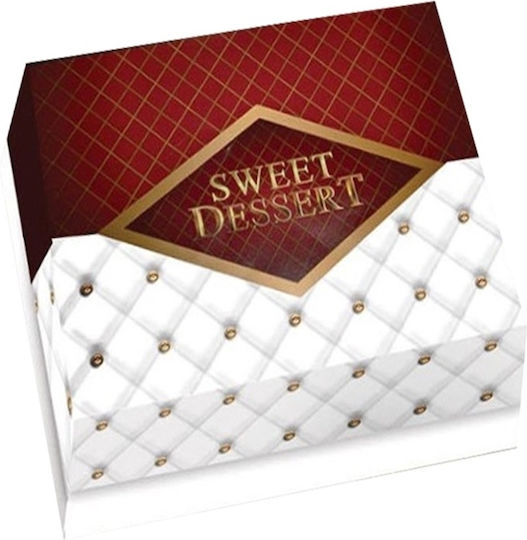 Metallic Pastry Box No 15 25x25x8cm Price Per Kilo 10