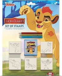 Dante Stamps 5 Pcs Lion King Blister 5946 Multiprint