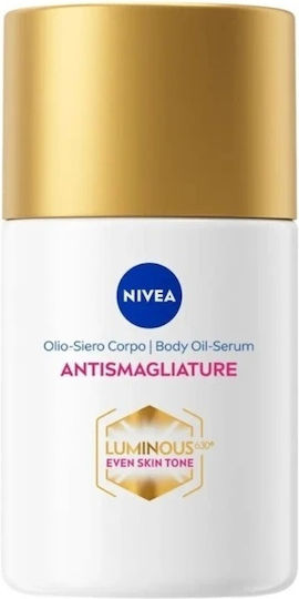 Nivea Body Luminous 630 Oil for Prevention & Treatment of Pregnancy Stretch Marks 100ml