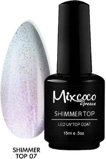 Mixcoco Top Coat για Gel 15ml