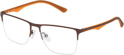 Furla Eyeglass Frame Brown VFU582 0ALV