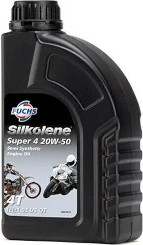 Silkolene 20W-50 Λάδι Μοτοσυκλέτας για Τετράχρονους Κινητήρες 1lt
