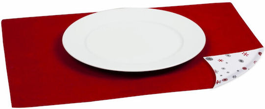 Individuelle Tischdecke 33 x 48 cm Schneeflocken Individuelle Tischdecke 33 x 48 cm Schneeflocken