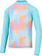 Speedo Printed Детски Бански Блуза Light Blue