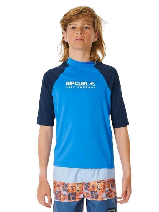 Rip Curl Παιδικό Μαγιό Αντιηλιακή (UV) Μπλούζα Ρουα