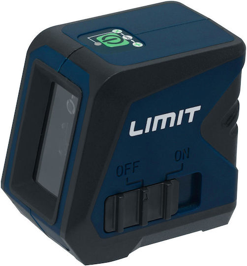 Limit Αυτορυθμιζόμενο Γραμμικό Αλφάδι Laser Πράσινης Δέσμης 1.5V με Εύρος Εργασίας 15m