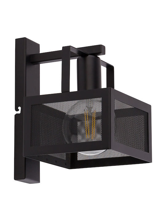 Sigma Lumină De perete Negru 25x25cm