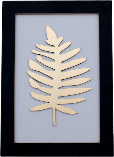 Uncle George Wall Decor Black Wooden 21x1x14.5cm