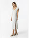 Tiffosi Summer Midi Dress White