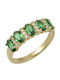 Goldring 14k Zirkon Grün 3079kp