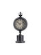 Artekko Artekko Tabletop Clock with Indicators Metal Black 48180