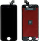 LG Οθόνη mit Touchscreen für iPhone 5 (Schwarz)