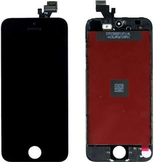 LG Οθόνη mit Touchscreen für iPhone 5 (Schwarz)