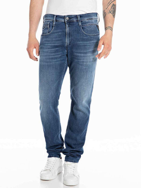 Replay Anbass Xlite Men's Jeans Pants in Regular Fit Blue