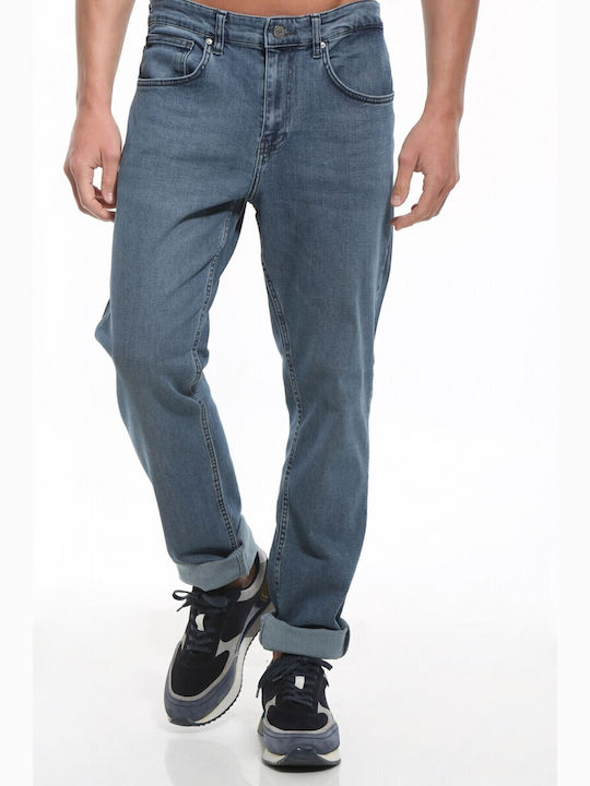 Jeans Store Company Pantaloni de Bărbați din Jean Blue