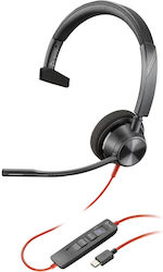 HP Poly Blackwire 3310 M USB-C/A VOIP-Headset (8X216AA)
