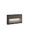 Zambelis Lights Wall-Mounted Outdoor Light LED IP65 6W with Warm White Light 3.5x22.7x12εκ.