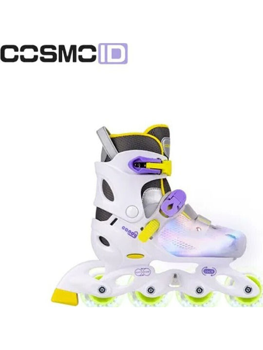 Micro Cosmo Inline Rollers Λευκά Παιδικά