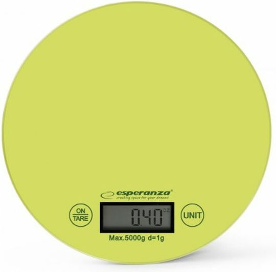 Esperanza Digital Kitchen Scale Yellow